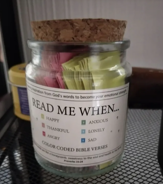 Bible Verse Jar
