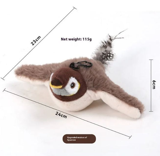 Interactive Flapping Bird Cat Toy