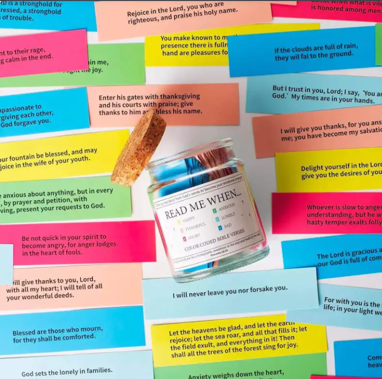 Bible Verse Jar