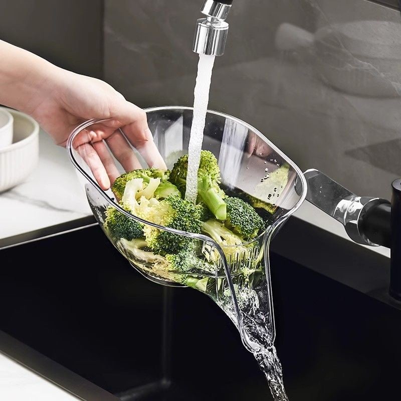 Heat-Safe Sink Drain Basket