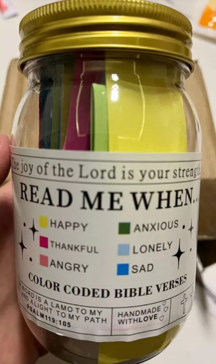 Bible Verse Jar
