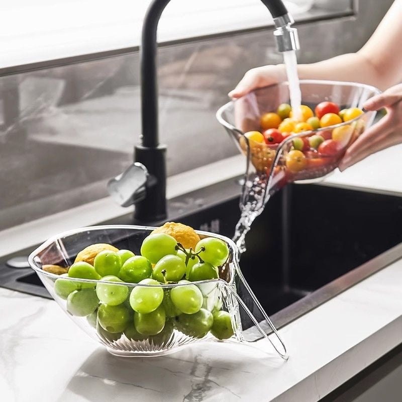 Heat-Safe Sink Drain Basket