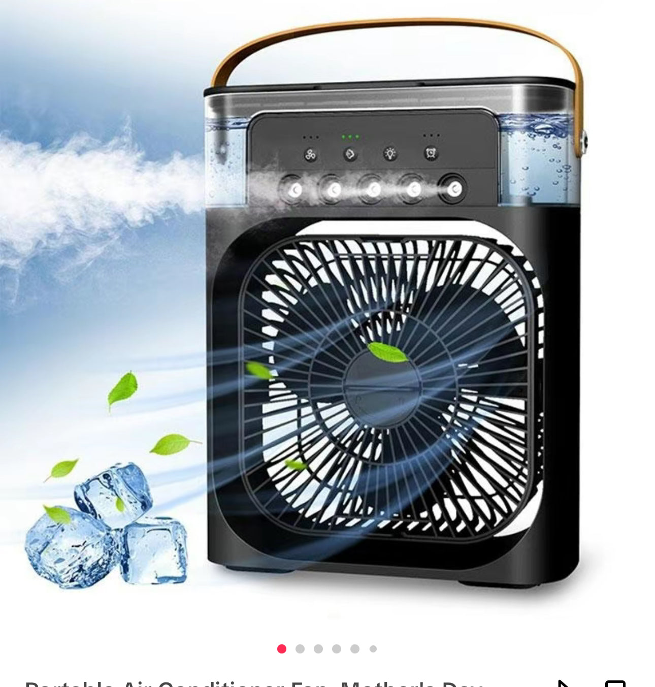 3-in-1 Portable Personal Air Cooler