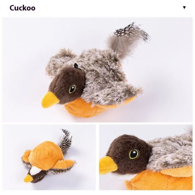 Interactive Flapping Bird Cat Toy