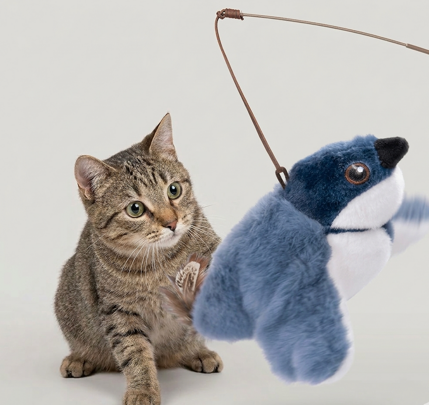 Interactive Flapping Bird Cat Toy